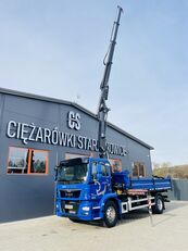 самосвал MAN TGM TGL TGS 18.250 E6 // kiper 3-S + HMF 12,6m / kran crane dzwi