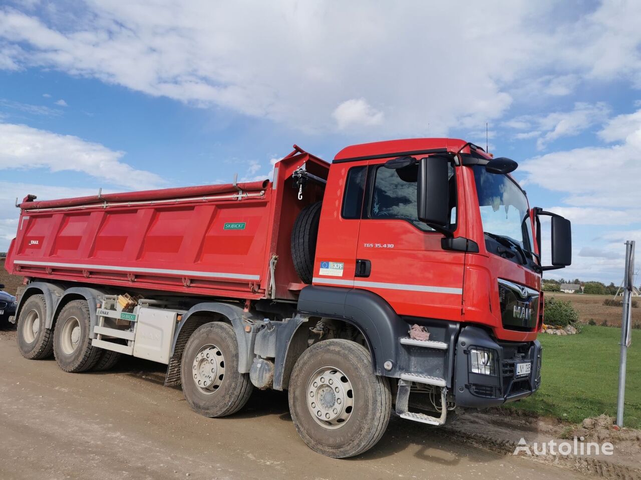 MAN TGS dump truck