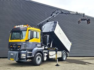 کامیون کمپرسی MAN TGS 18.320 BB / Z CRANE + TIPPER / 207 dkm!