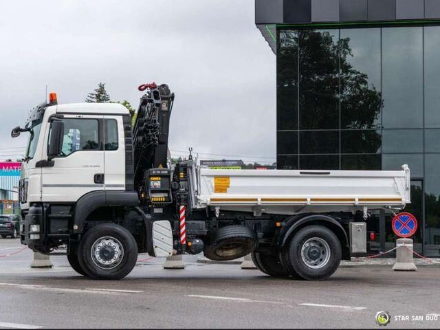 MAN TGS 18.360 4×4 HIAB 144 E-4 Crane Kipper