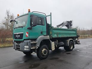 самосвал MAN TGS 18.400 4x4 Kipper mit Kran - Selbstlader