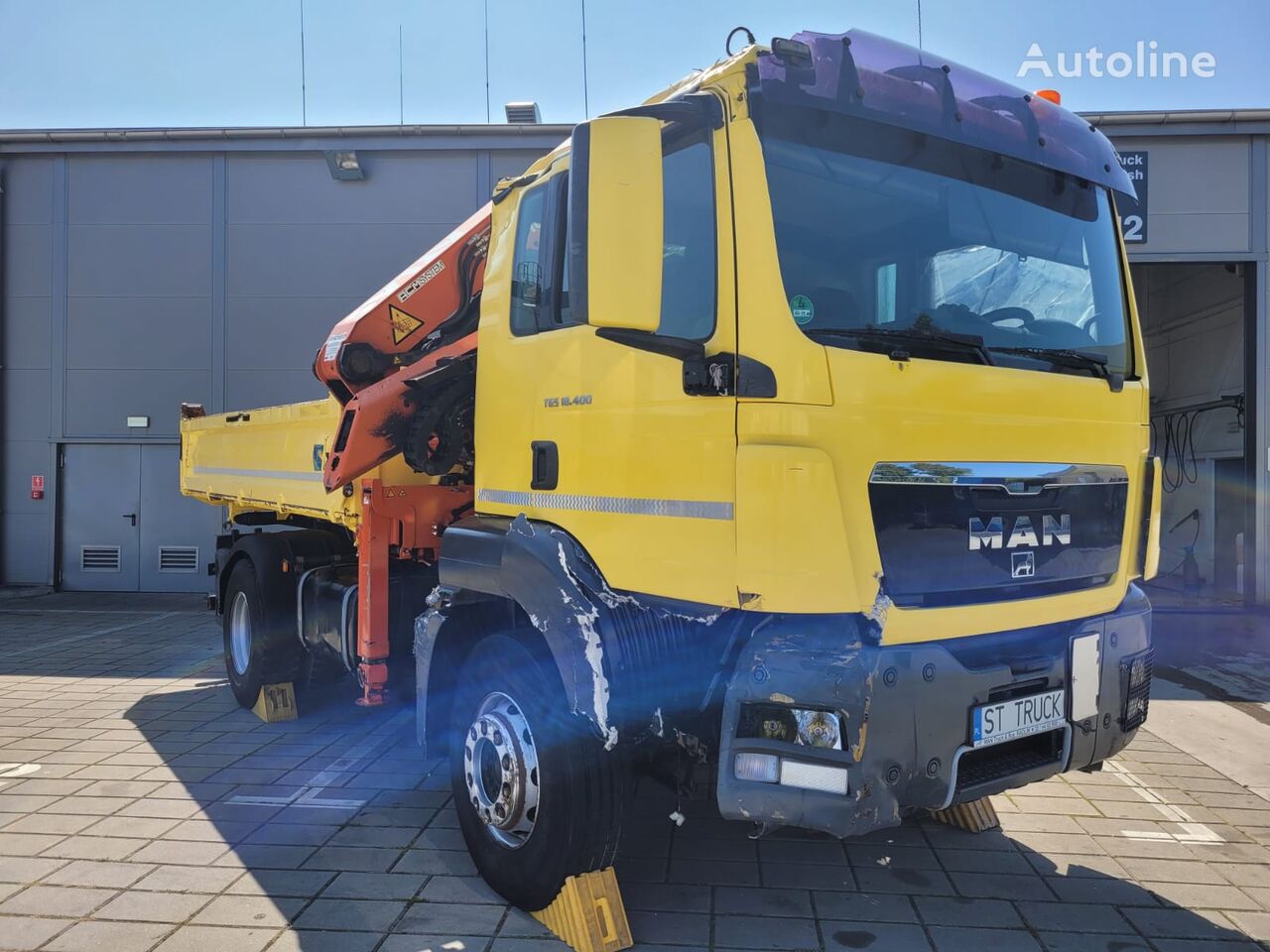 MAN TGS 18.400 EURO 5 / WYWRTOTKA TRÓJSTRONNA / HDS / INTARDER  dump truck