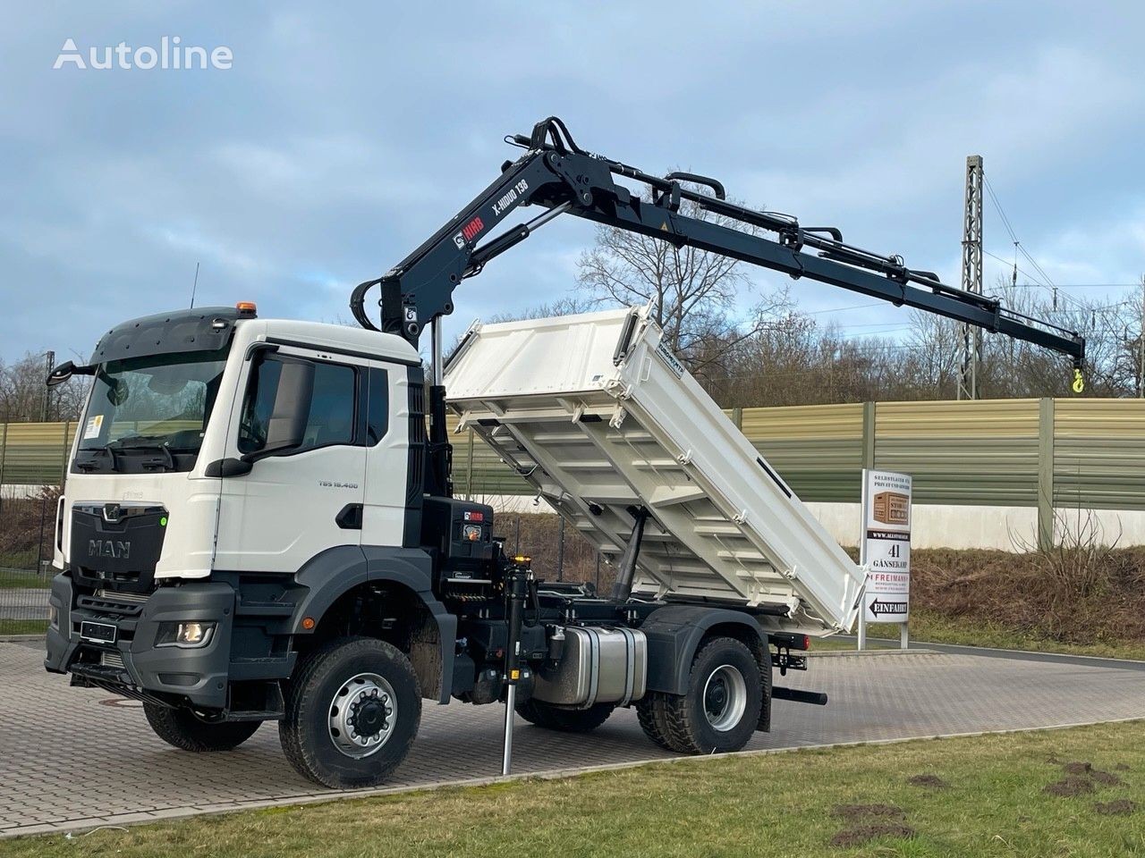 new MAN TGS 18.400 TG3 dump truck