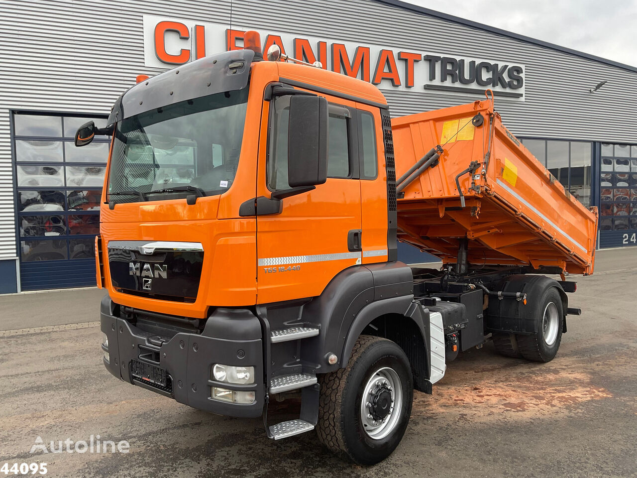 MAN TGS 18.440 4x4 Manual Meiller 3-zijdige Kipper kipper vrachtwagen