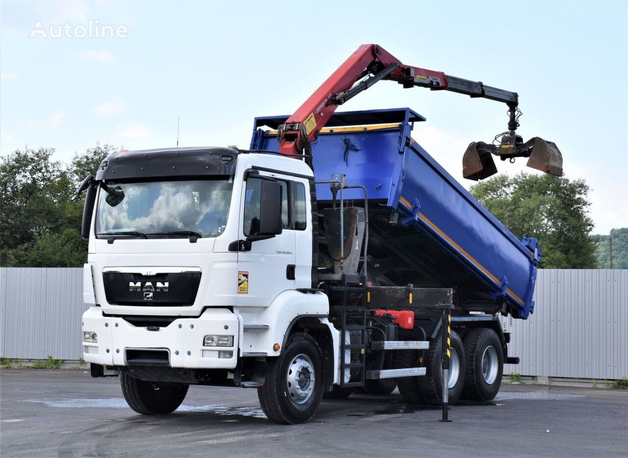 MAN TGS 26.320  dump truck