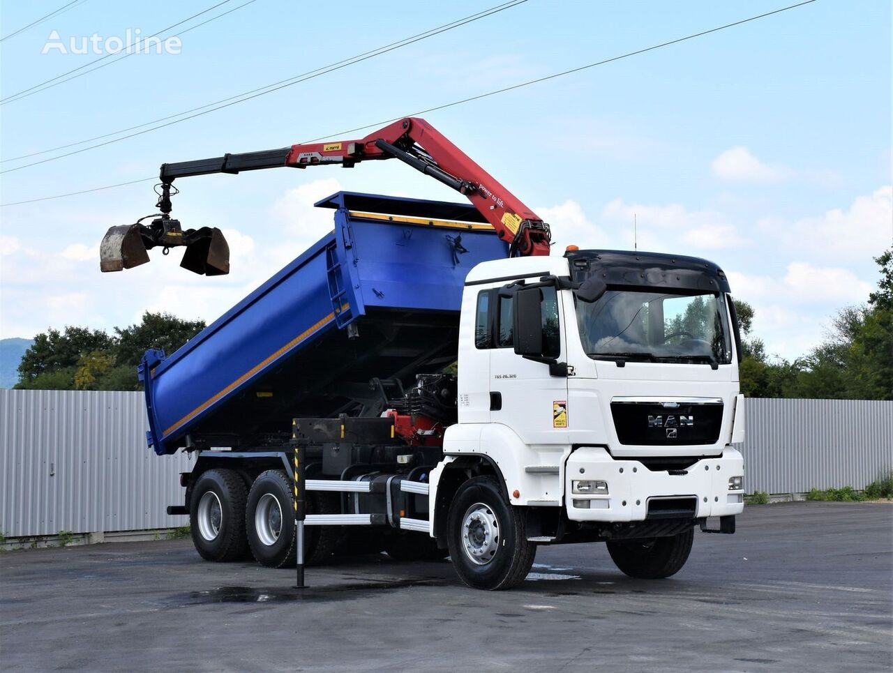 MAN TGS 26.320  dump truck