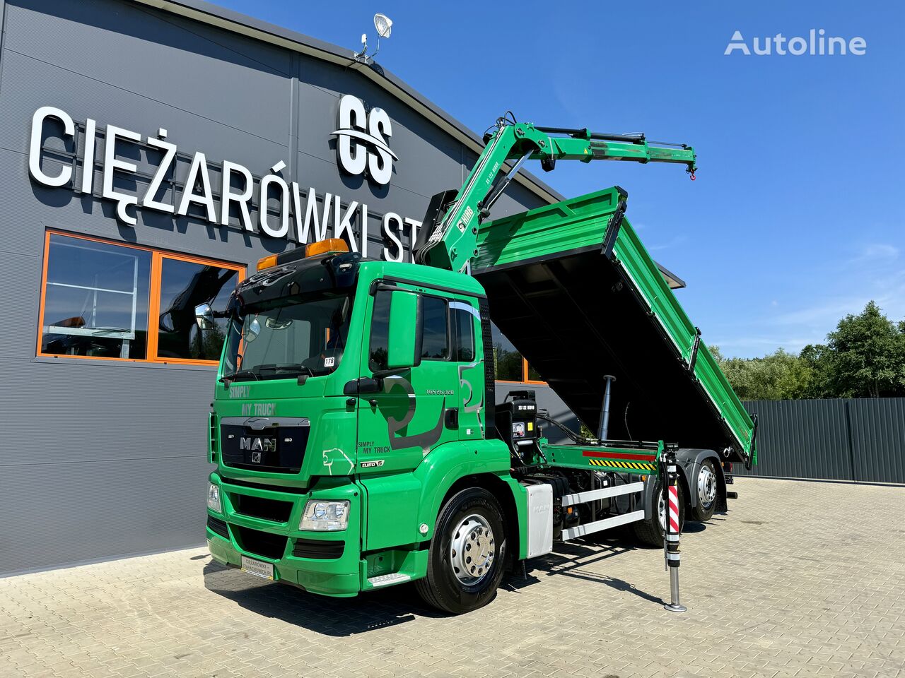 MAN TGS 26.320  dump truck