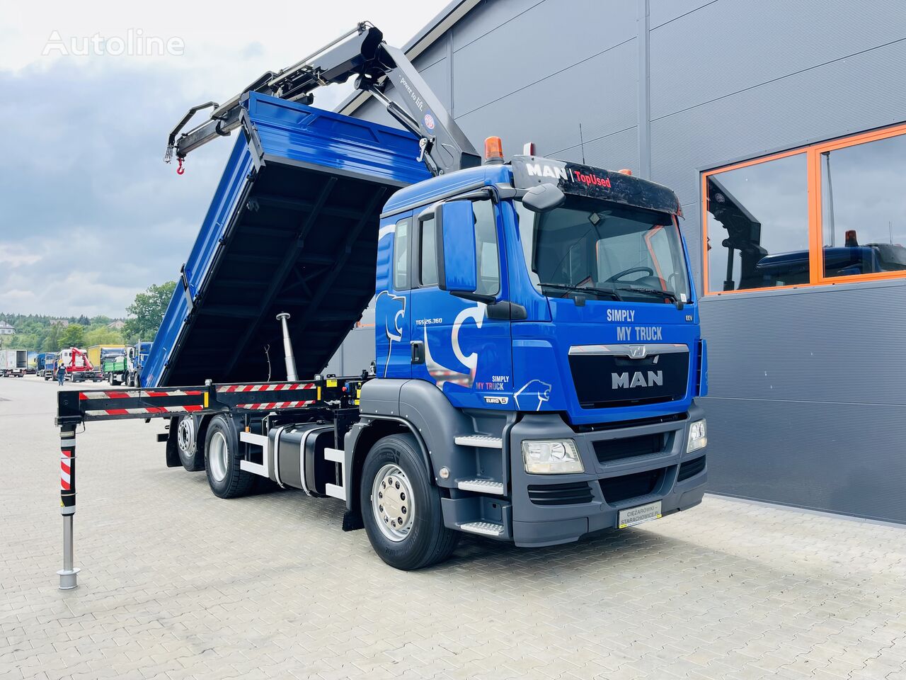 MAN TGS 26.360 dump truck