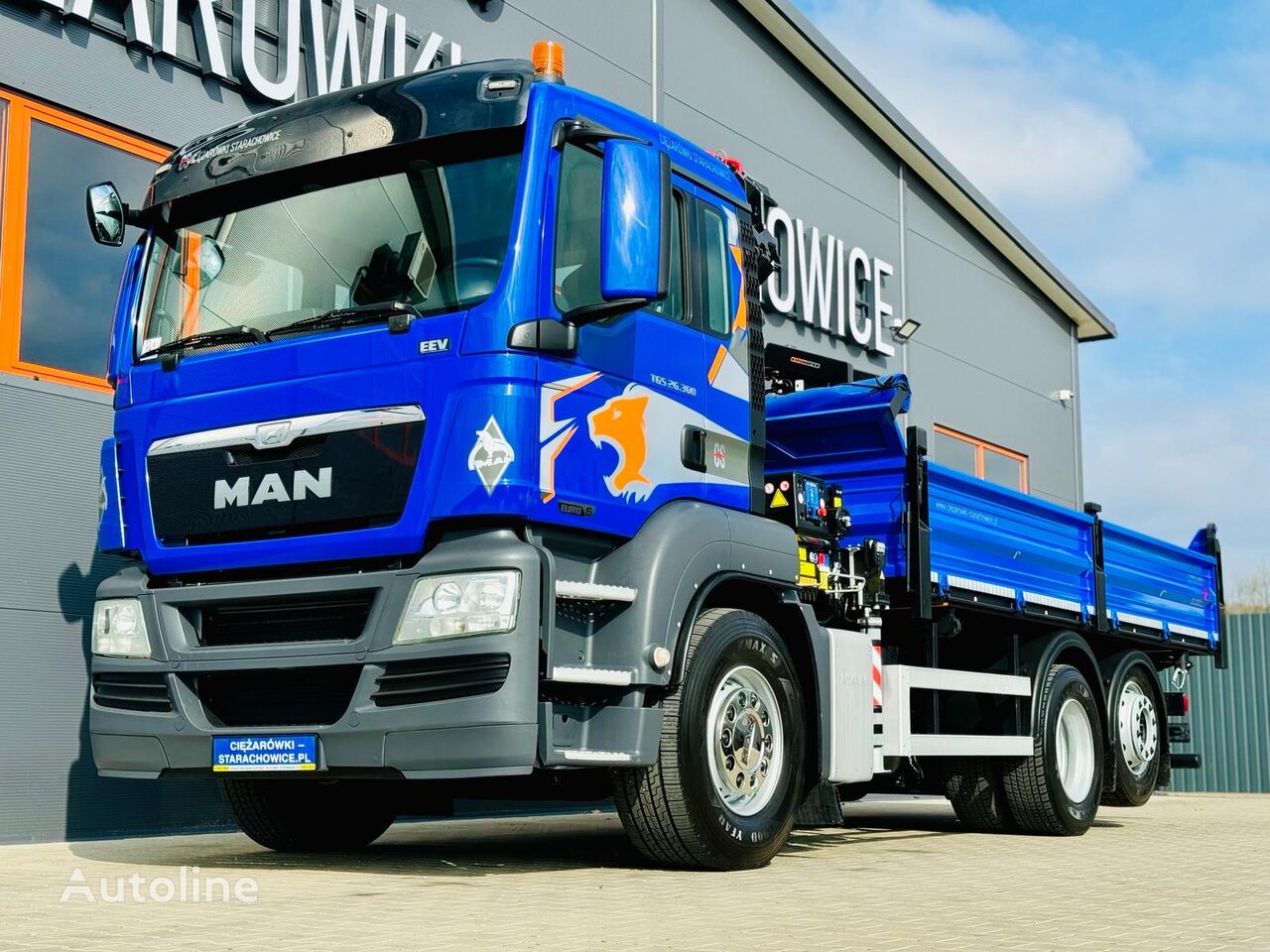 MAN TGS 26.360 dump truck