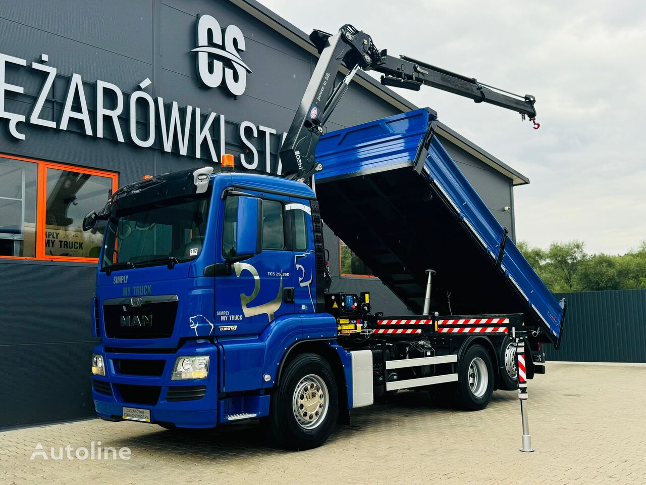 MAN TGS 26.360 dump truck