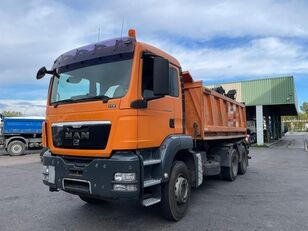 самосвал MAN TGS 26.360 Tipper + Crane Jonsered J 1090