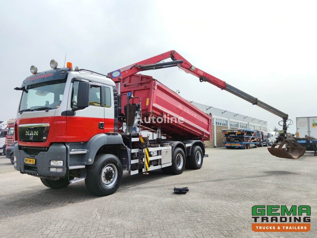 MAN TGS 26.400 6x6 4 Daycab Euro4 - HMF1643Z2 - Hyva 2-Zijdige Kippe dump truck