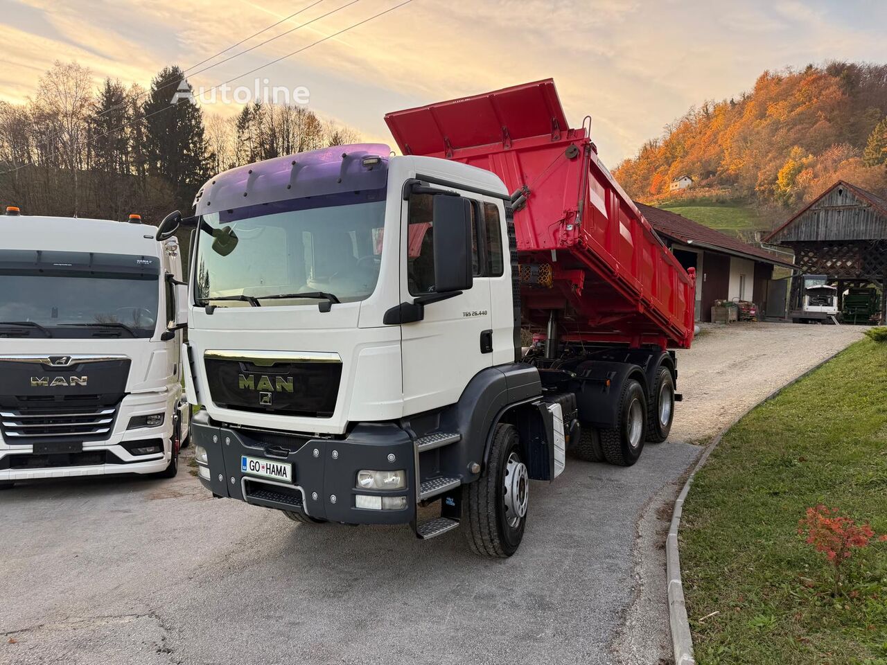 Camião basculante MAN TGS 26.440 - Autoline