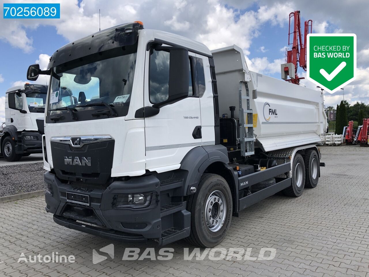 new MAN TGS 26.440 6X4 16 m3 Hardox tipper Automatic Euro 6 dump truck