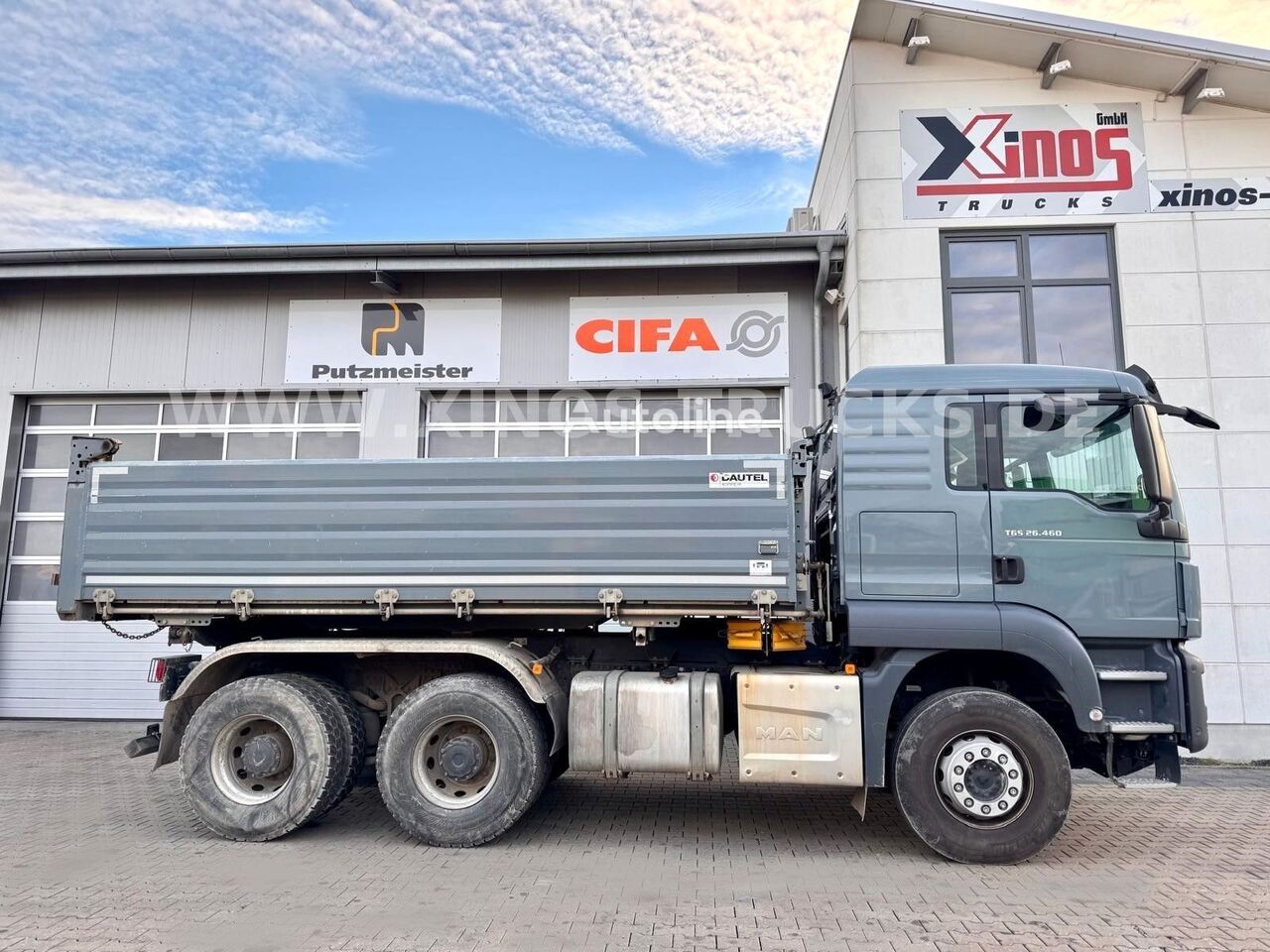 Camião basculante MAN TGS 26.460 - Autoline