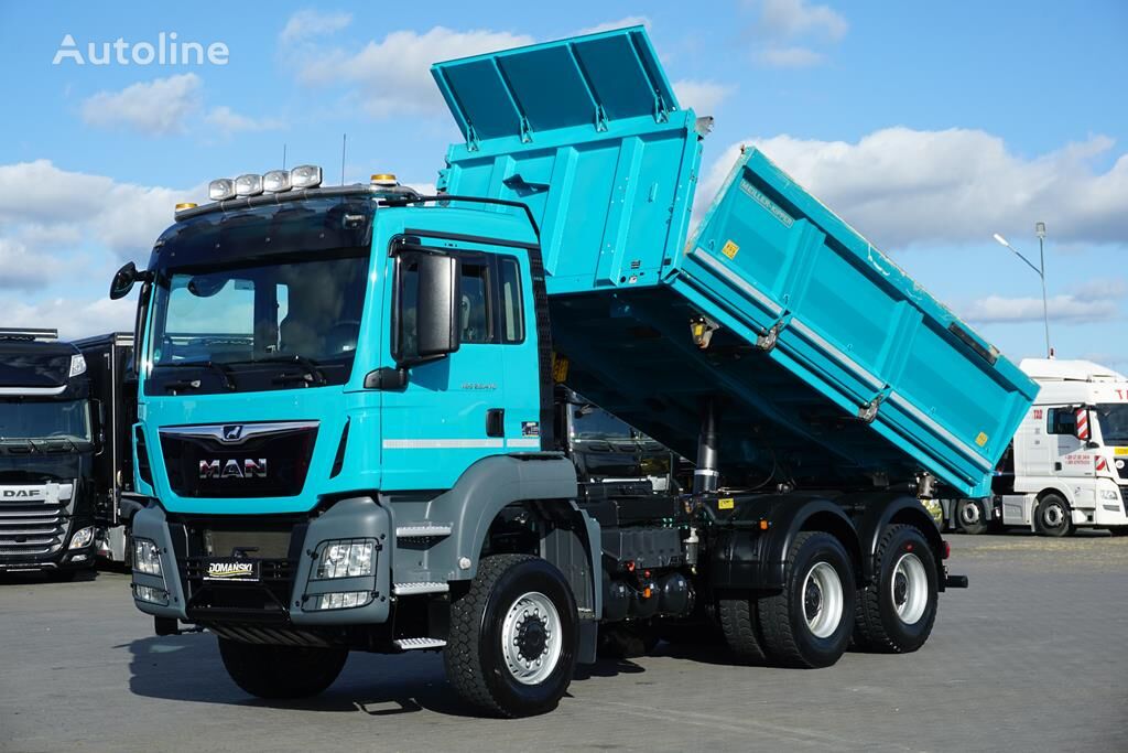 xe ben MAN TGS / 26.470 / E 6 / WYWROTKA / 6 X 6 / HYDROBURTA