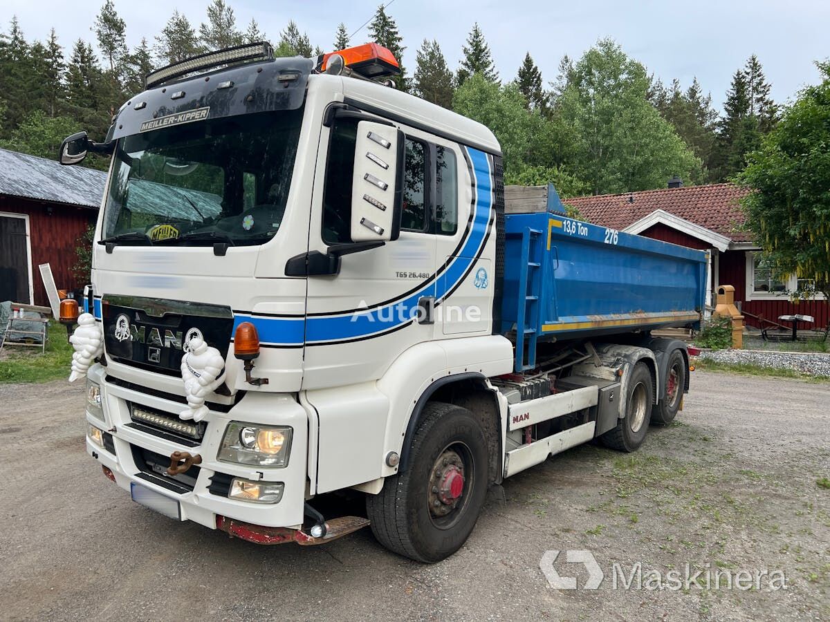 MAN TGS 26.480  dump truck