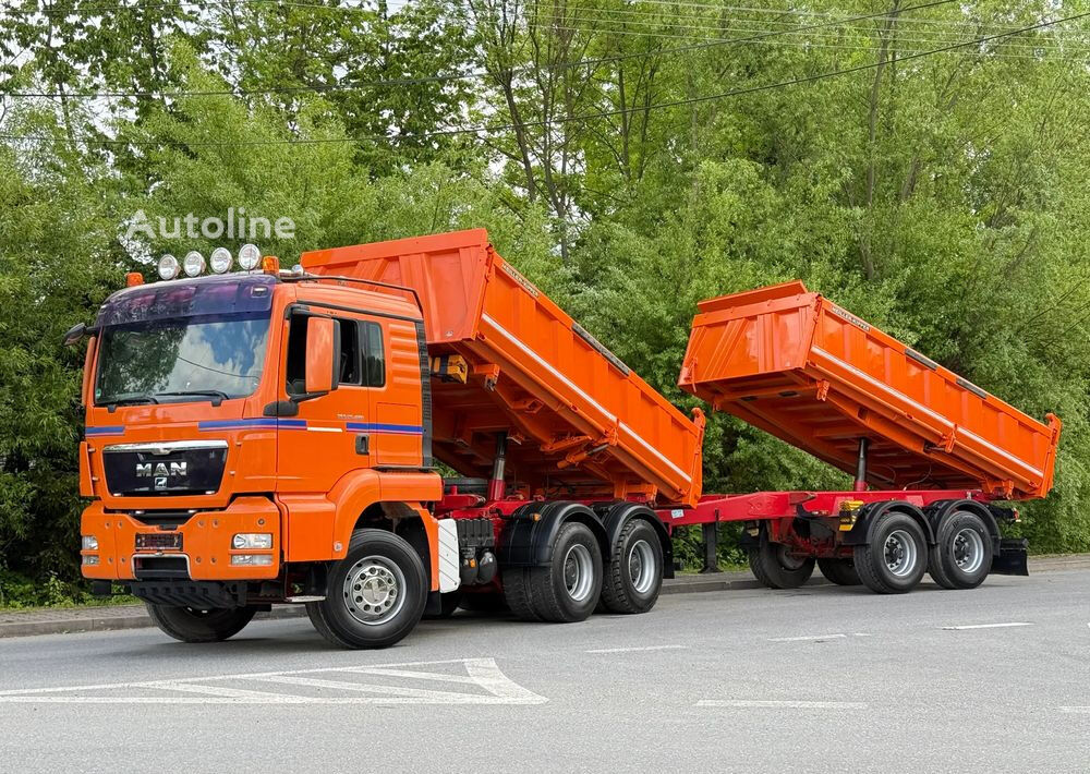 Prodaja MAN TGS 26-480 kipera + prikolica kiper | Autoline ME MAN TGS 26-480 kiper + prikolica kiper - Autoline
