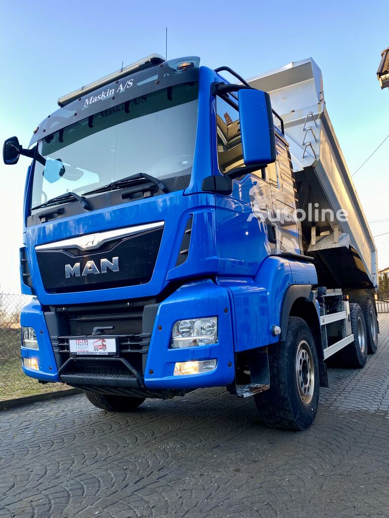 Camion-benne MAN TGS 26.480 EURO6 175000KM - Autoline
