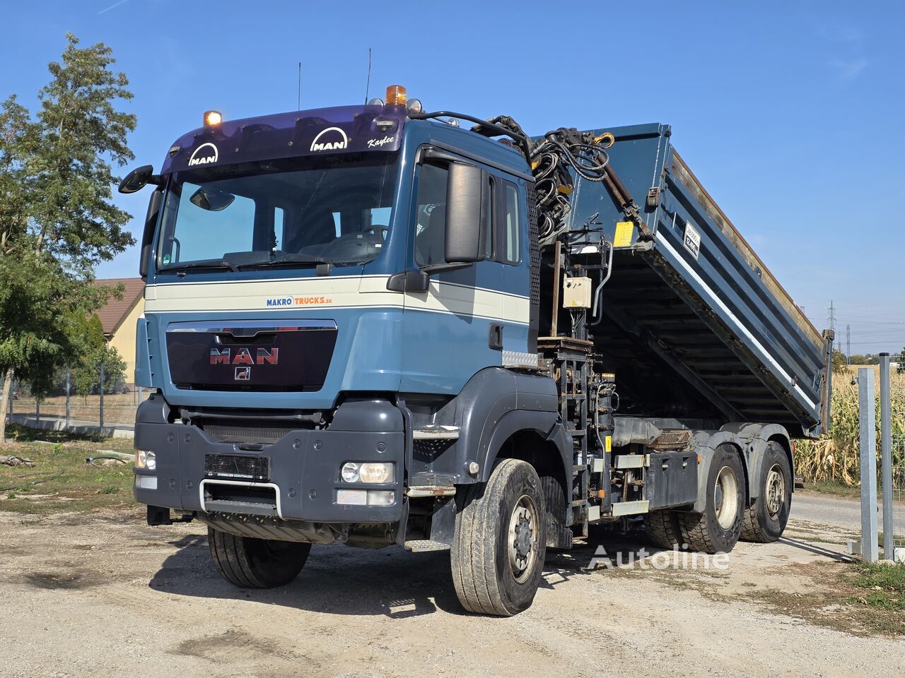 Camion-benne MAN TGS 28.360 - Autoline