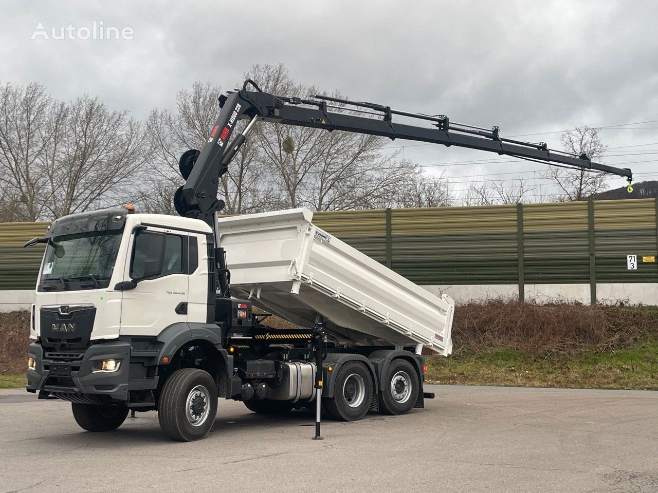 new MAN TGS 28.440  dump truck