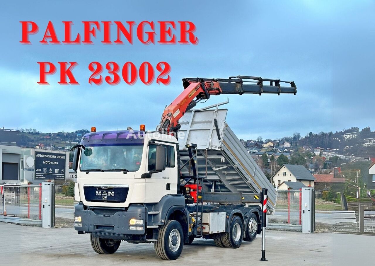 MAN TGS 28.440 * KIPPER 5,00 m* PK 23002 + FUNK /6x4 dump truck