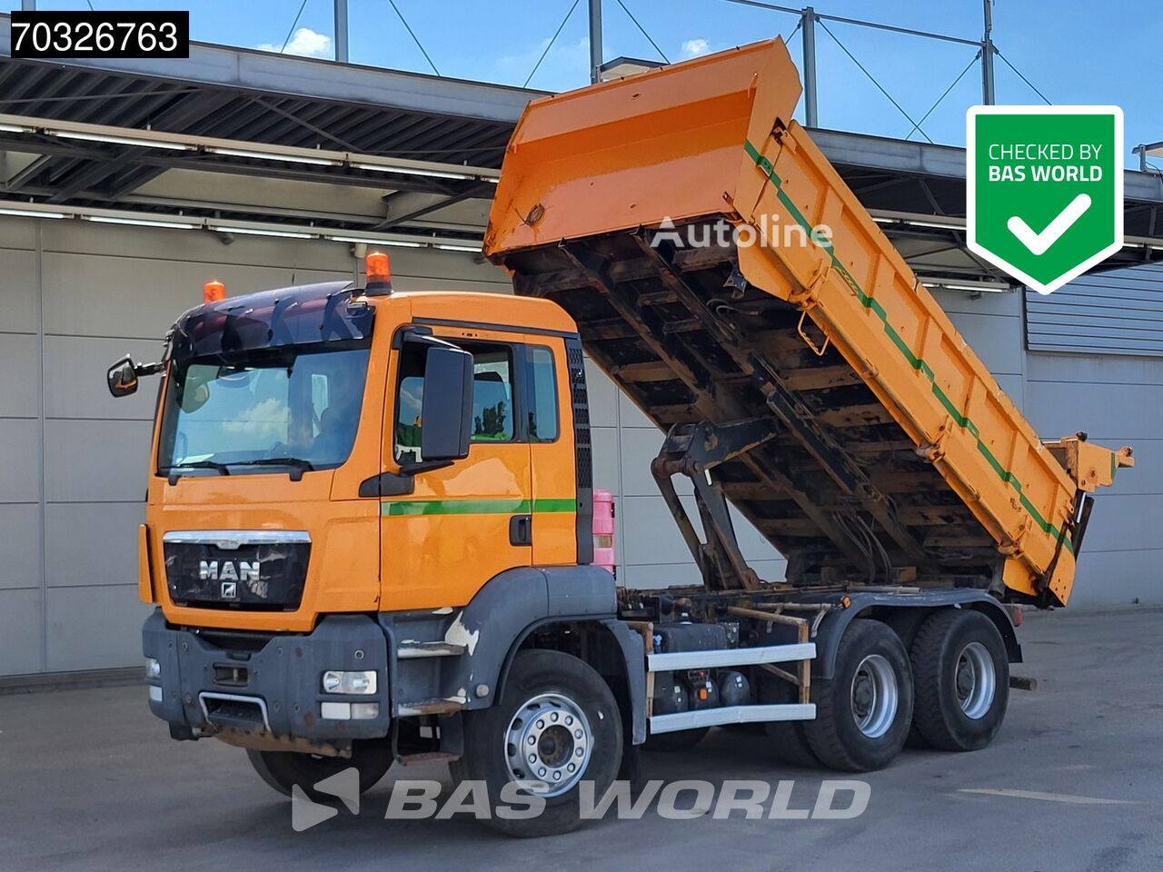 Autobasculantă MAN TGS 33.400 6X4 10m3 2-way tipper Steel suspension Big-axle Autom - Autoline