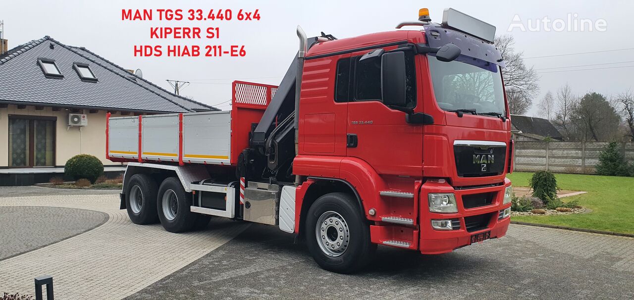 MAN TGS 33.440 dump truck