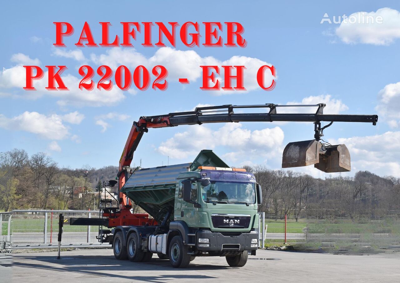 MAN TGS 33.440 kipper vrachtwagen