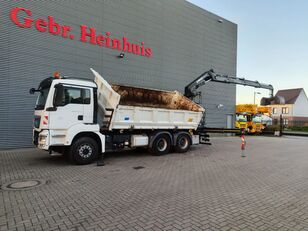 MAN TGS 33.440 6x4 3 Seitenkipper Hiab X-Hipro 192 volquete