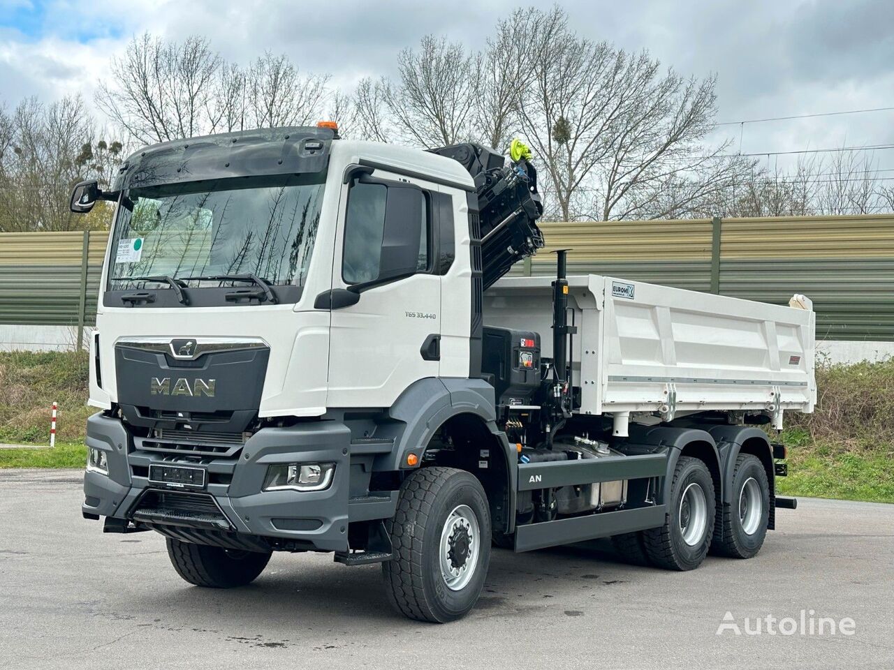 New MAN TGS 33.440 6x6 /3-Seiten- Kipper /  HIAB 228-4 dump truck - Autoline