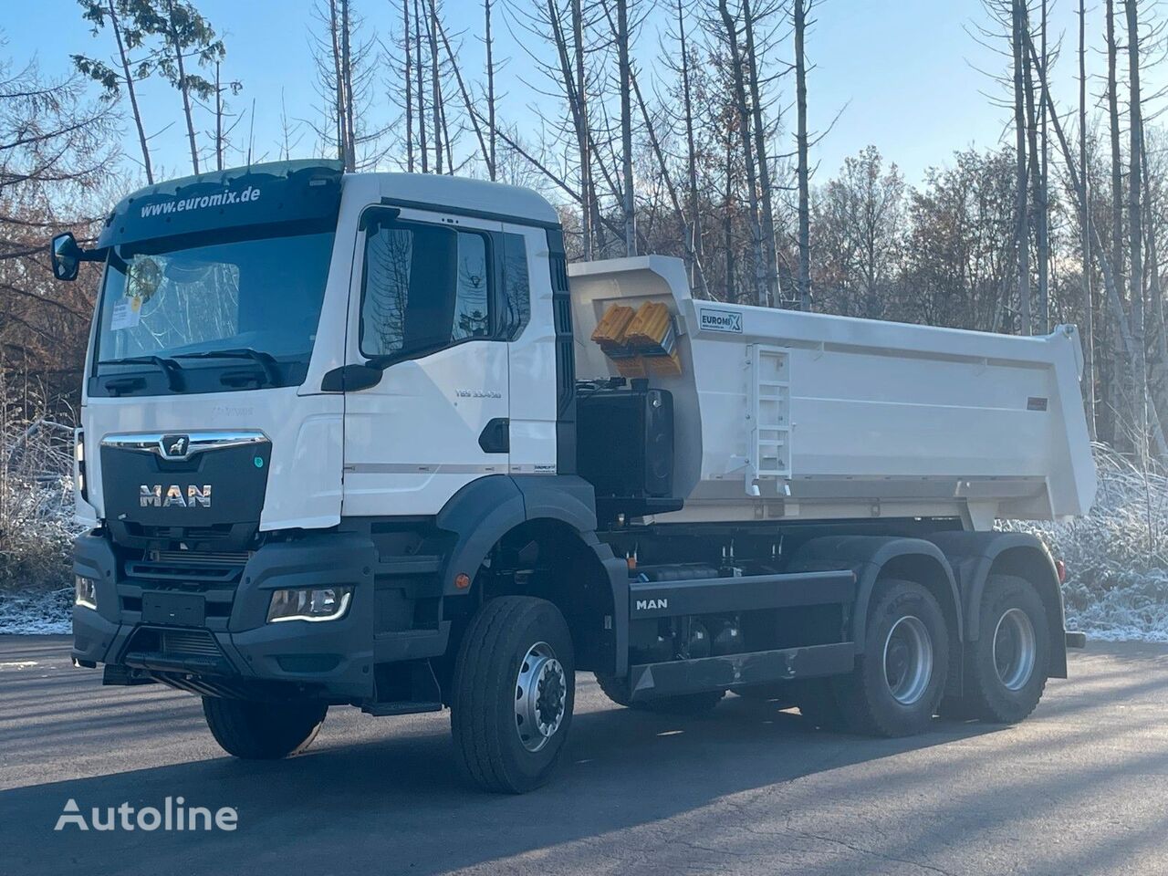 καινούριο ανατρεπόμενο φορτηγό MAN TGS 33.440 6x6 /Euro6e Mulden-Kipper  EuromixMTP