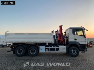 ny MAN TGS 33.440 TGS 6X4 NEW! FASSI F235A.0.25 Kran Crane 11m3 3-way t tippelad lastbil