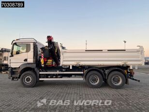 ny MAN TGS 33.440 TGS 6X4 NEW! FASSI F235A.0.25 Kran Crane 11m3 3-way t tippelad lastbil