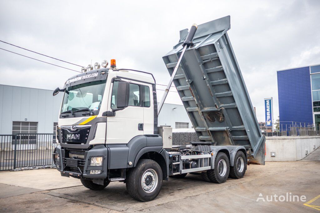 MAN TGS 33.480+E6+WISSELSYSTEEM dump truck