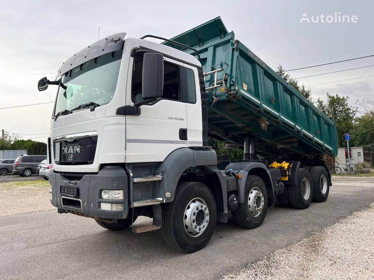 MAN TGS 35.360  dump truck