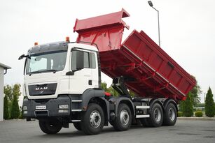 MAN TGS 35.400 / 8X4 / WYWROTKA 2 STRONNA / HYDROBURTA / MEILLER / A dump truck