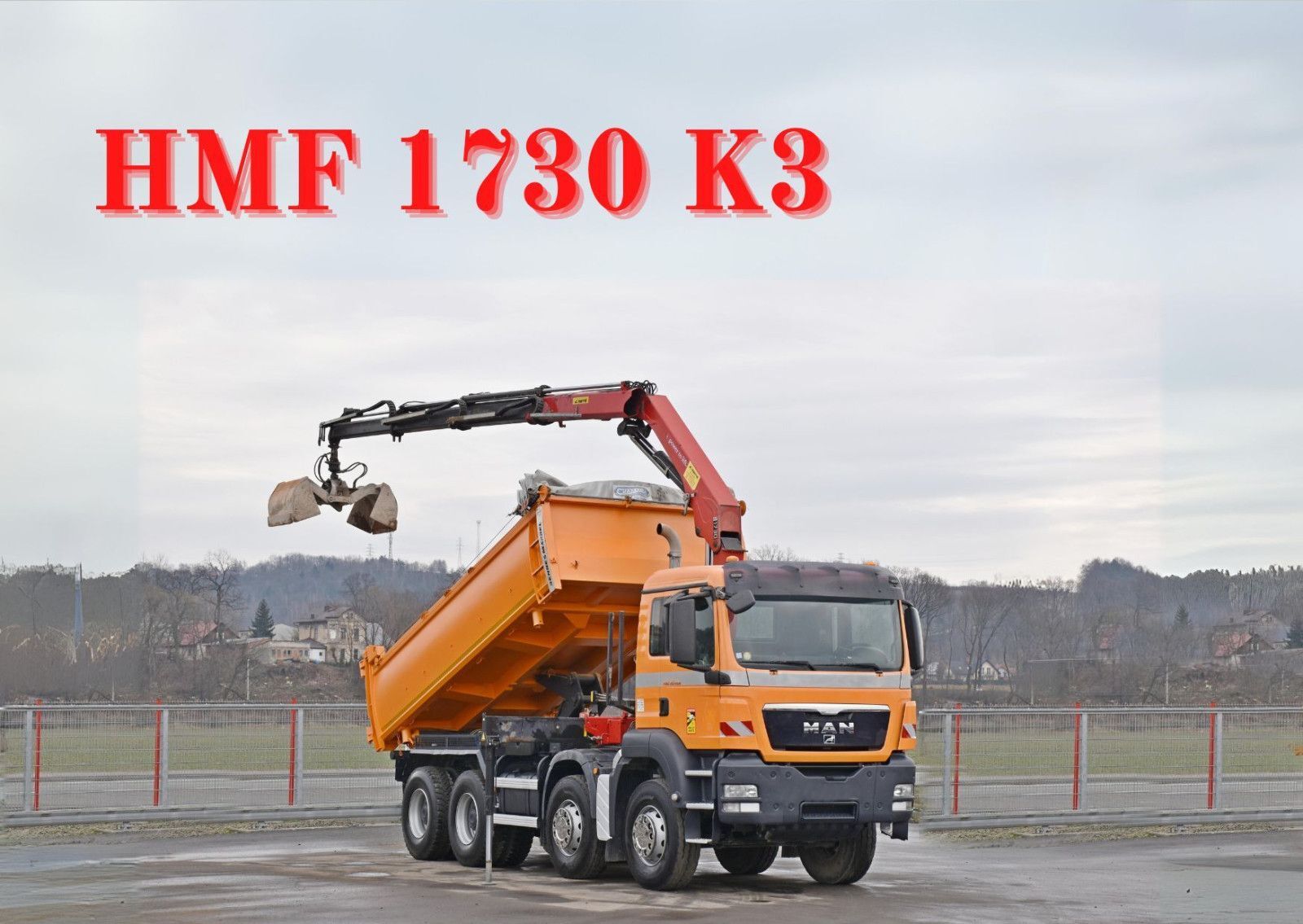 MAN TGS 35.400 * HMF 1730 K3/FUNK * 8x4 Muldenkipper