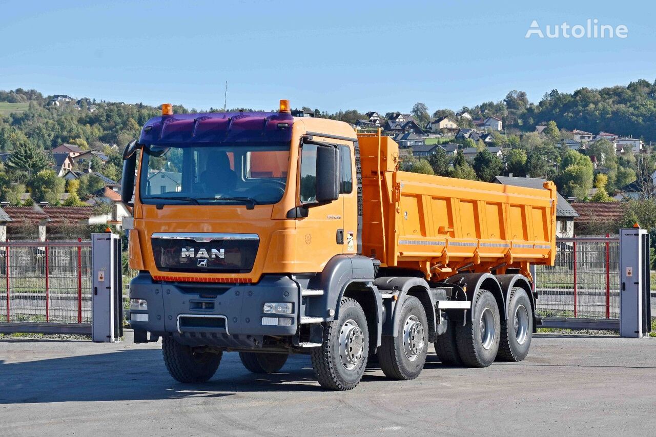 камион кипер MAN TGS 35.400 KIPPER 6,00 m + BORDMATIC * 8x4