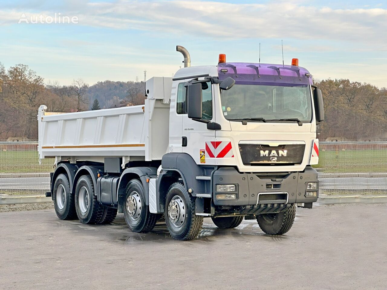 Wywrotka MAN TGS 35.400 KIPPER 6,00 m + BORDMATIC * 8x4 - Autoline