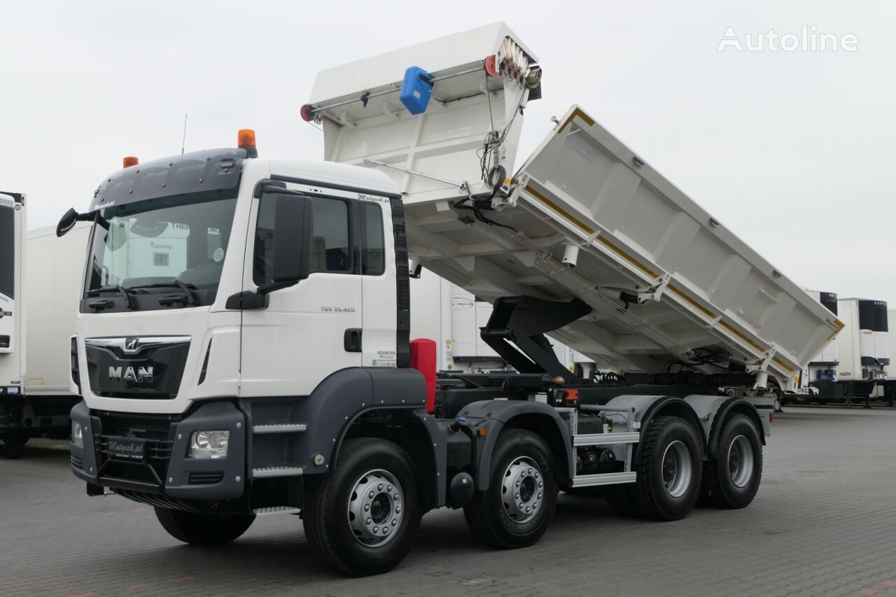 MAN TGS 35.420  dump truck