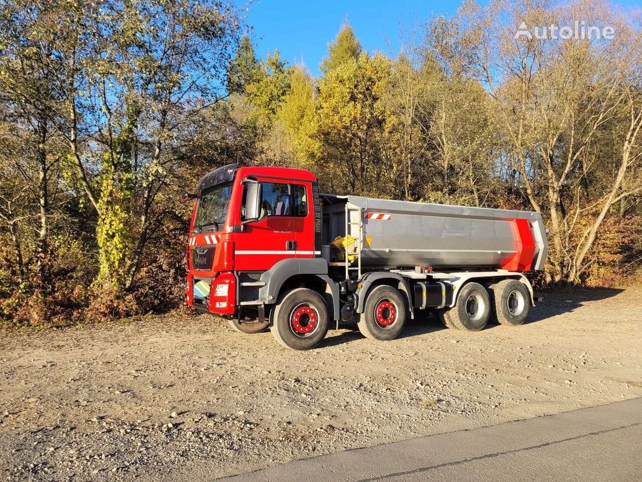 MAN TGS 35.420 kipper vrachtwagen