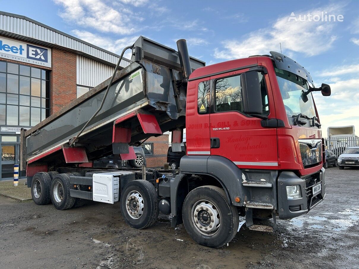 MAN TGS 35.420 *EURO 6* 8X4 STEEL TIPPER 2018 - MM18 OOW dump truck