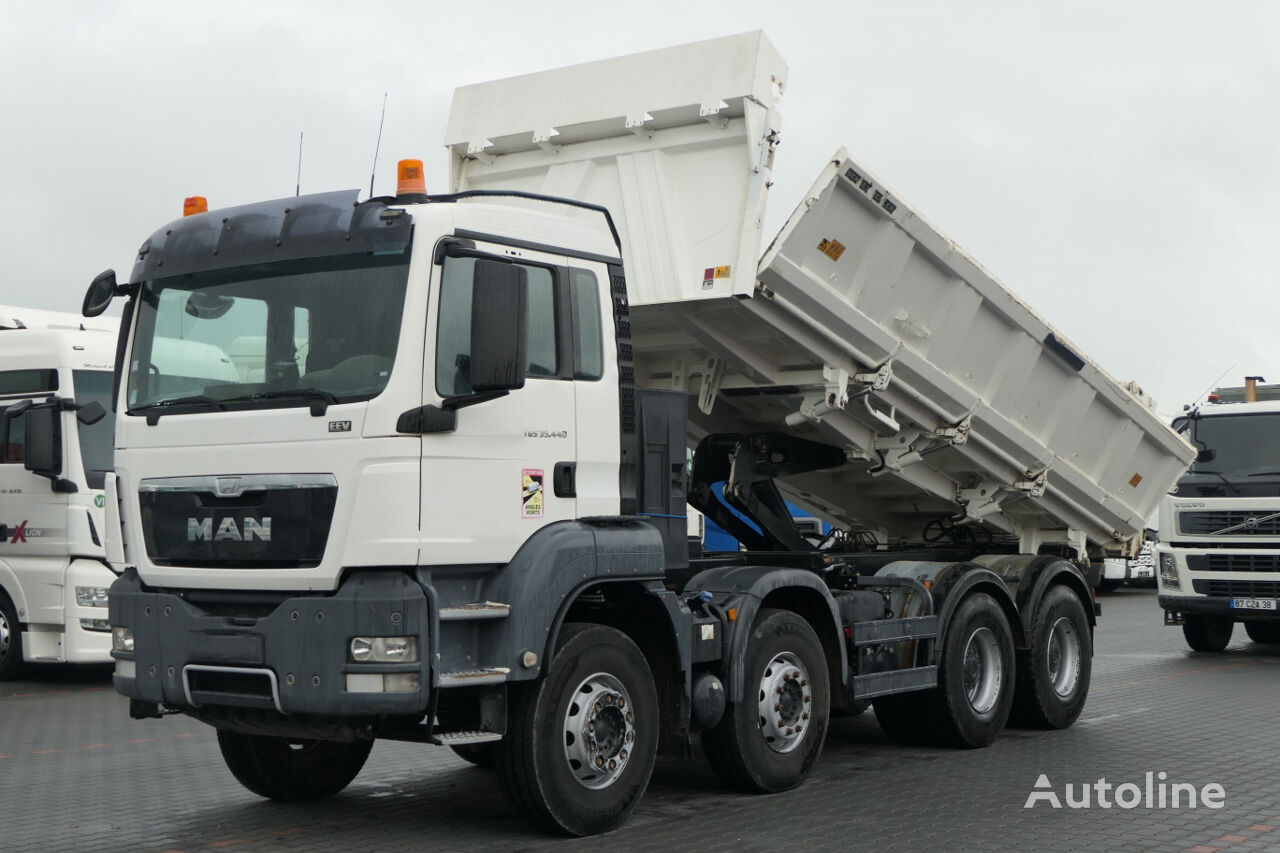 camion-benne MAN TGS 35. 440