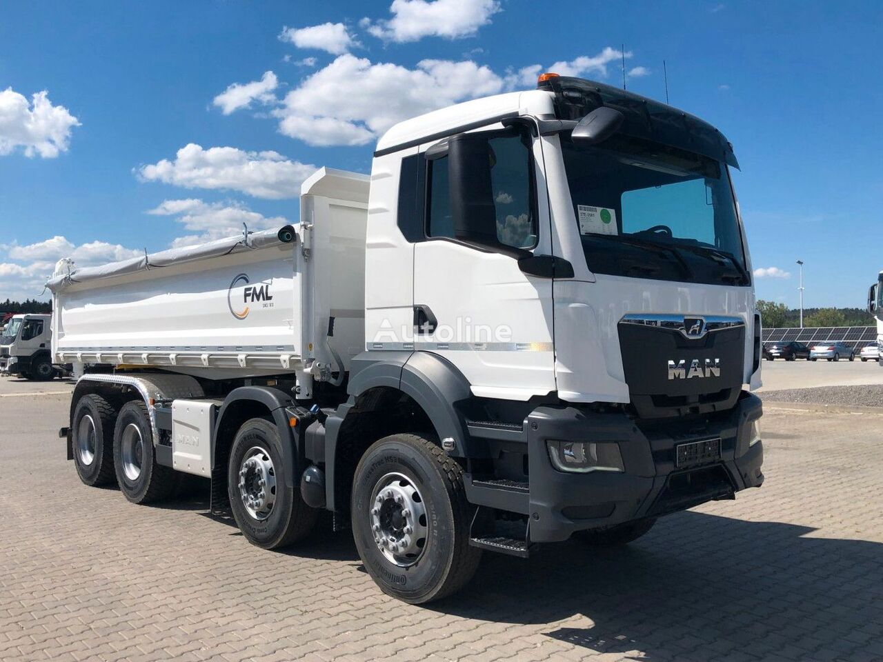 new MAN TGS 35.440  dump truck