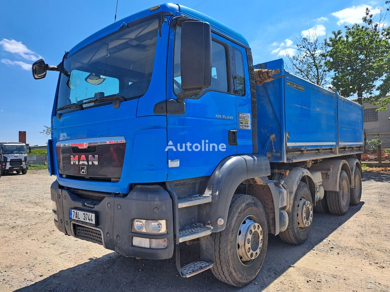 camion-benne MAN TGS 35.440 8X4 BB