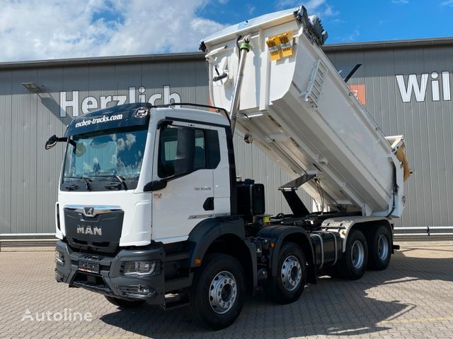 camion-benne MAN TGS 35.470 8x4 BB TG3|elektr. Verdeck*Navi*Klima