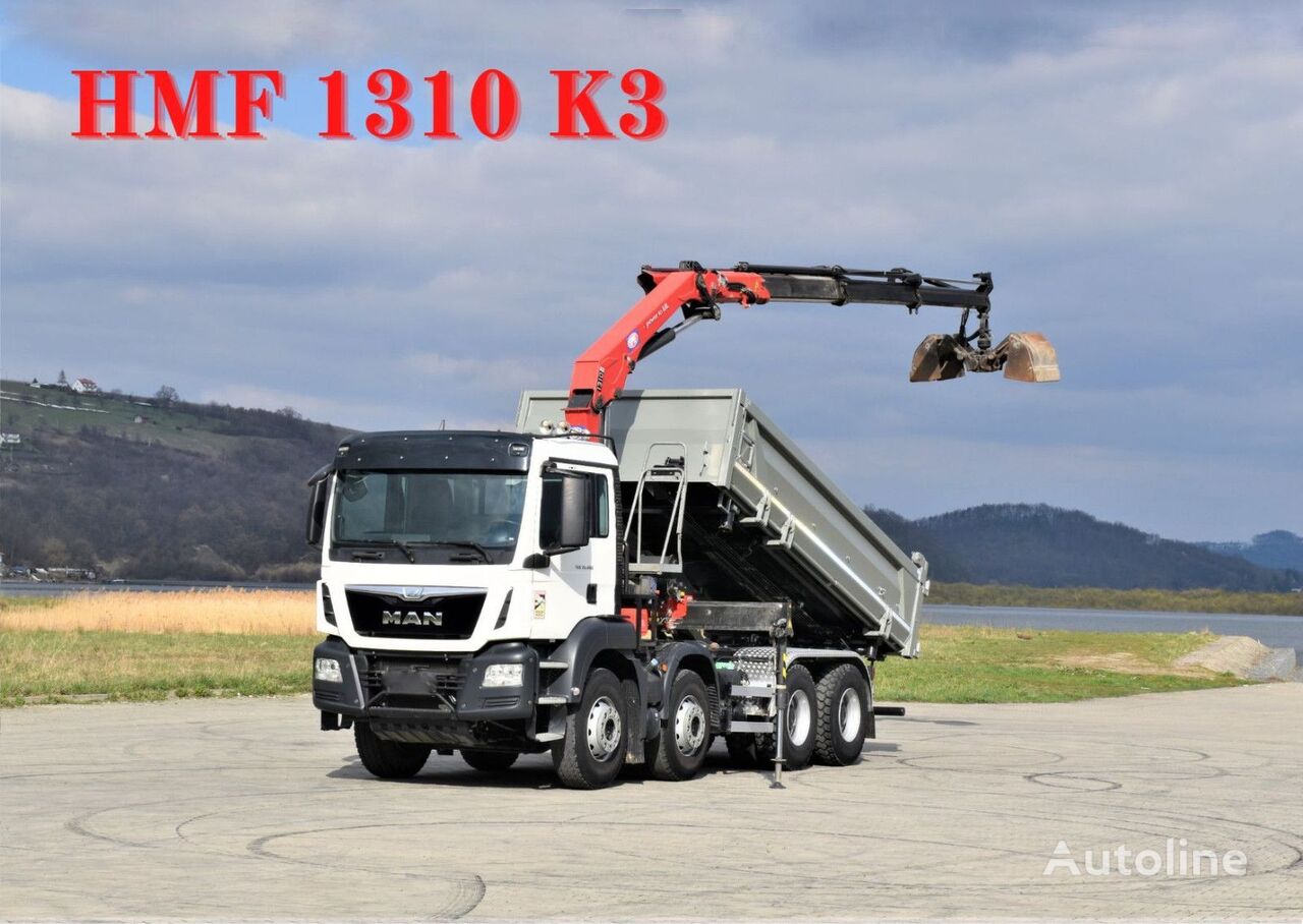 MAN TGS 35.480  dump truck