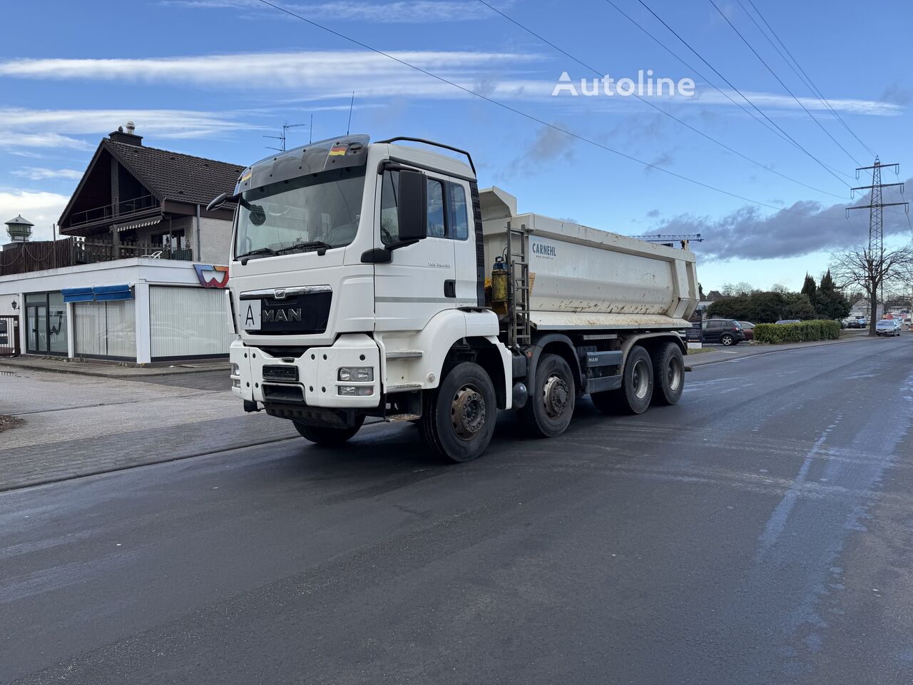 MAN TGS 35.480 dump truck