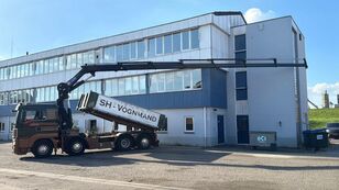 камион кипер MAN TGS 35.480 8X2 KIPPER + HMF 3220-K6 REMOTE CONTROL